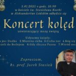 Koncert kolęd_Zaprasza ks. Jacek Stasiak