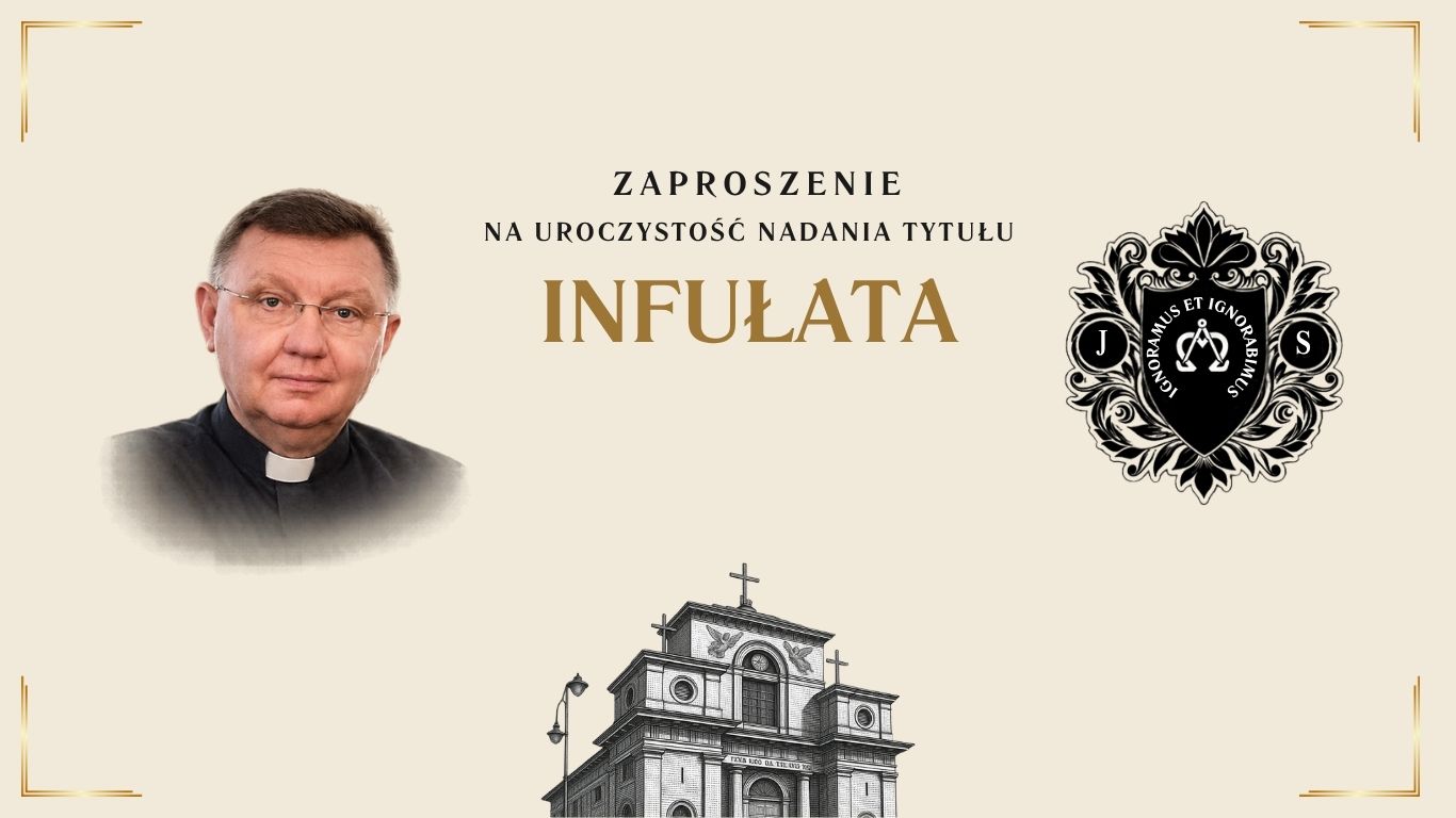 Wręczenie tytułu infułata ks. Jackowi Stasiakowi
